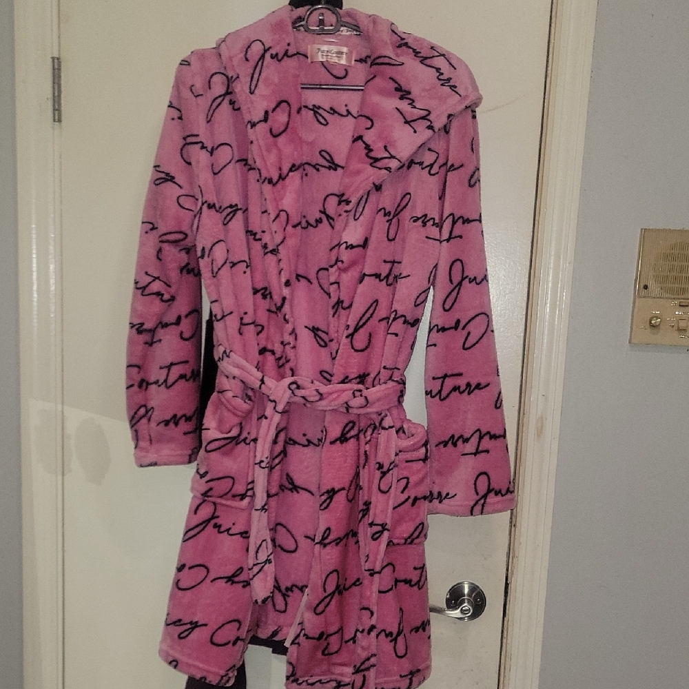 Juicy Couture Hooded Midi-Robe